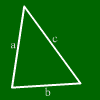  A triangle. 