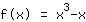 f_f(x)=x^3-x