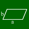  A rhomboid 